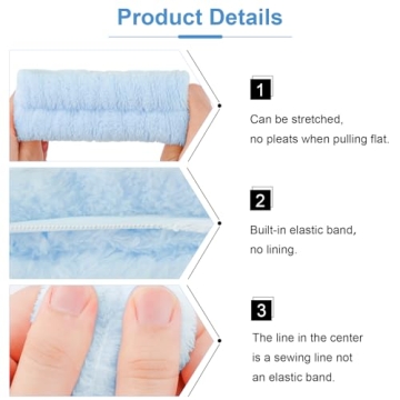 VELSCRUN Spa Headbands 6 Pack Gift Set for Makeup