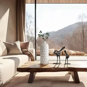 Torre & Tagus Decorative Rustic Vase for Home Decor