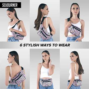 SoJourner Retro Fanny Pack | Unique Pineapple Design