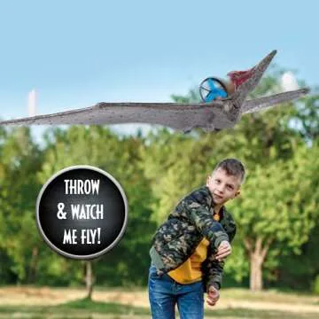 Wow! PODS Jurassic World Toys Power Flight Dino - Pteranodon |Flying Dinosaur Toy for Kids | Official Camp Cretaceous, Fallen Kingdom and Dominion Merchandise and Gifts for Boys and Girls, Ages 8+