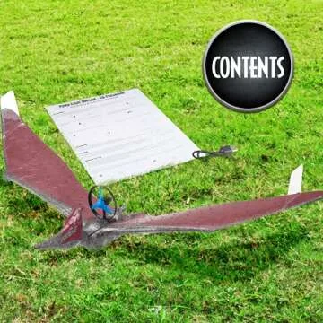 Wow! PODS Jurassic World Toys Power Flight Dino - Pteranodon |Flying Dinosaur Toy for Kids | Official Camp Cretaceous, Fallen Kingdom and Dominion Merchandise and Gifts for Boys and Girls, Ages 8+