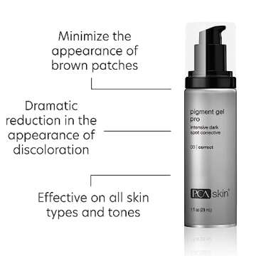 PCA SKIN Pigment Gel Pro Dark Spot Corrector, Brightening Dark Spot Serum for Hyperpigmentation, Hel...