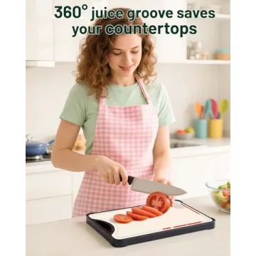 Titanium Cutting Board - Double-Sided Kitchen Essential