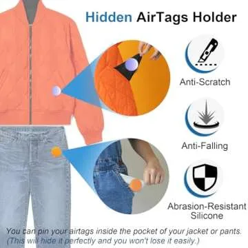 Discreet Apple Airtag Holder for Kids and Seniors
