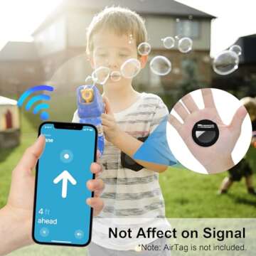 Discreet Apple Airtag Holder for Kids and Seniors