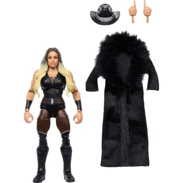 Mattel WWE Elite Action Figure Trish Stratus - 6-inch Collectible with 25 Articulation Points