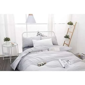 Wake In Cloud Duvet Cover Set - Stylish 100% Cotton Bedding