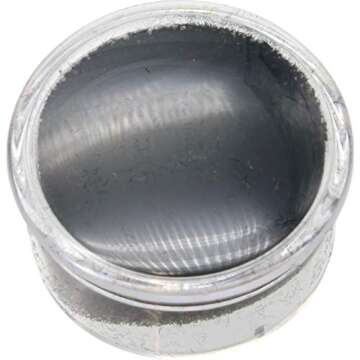 FindingKing 50 Black Gem & Coin Jars Stackable Display Travel Tray