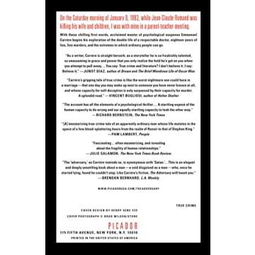 The Adversary: A True Story of Monstrous Deception