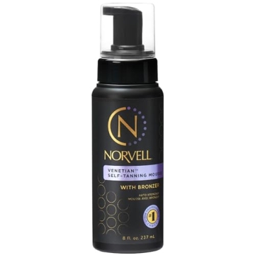 Norvell Sunless Tanner Mousse - Natural, Streak-Free Glow