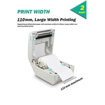 Thermal Printer for Shipping Labels,Shipping Label Printer,Printer for Shipping Labels USPS,UPS,FedEx,Etsy,Ebay,Shipment Labels Printer,High Speed,Win/MacOS Supported,Printer with USB Connection