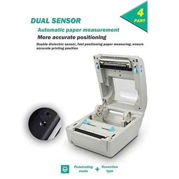 Thermal Printer for Shipping Labels,Shipping Label Printer,Printer for Shipping Labels USPS,UPS,FedEx,Etsy,Ebay,Shipment Labels Printer,High Speed,Win/MacOS Supported,Printer with USB Connection