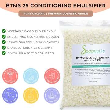 Soapeauty BTMS 25% Conditioning Emulsifier for DIY Beauty