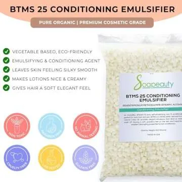 Soapeauty BTMS 25% Conditioning Emulsifier for DIY Beauty