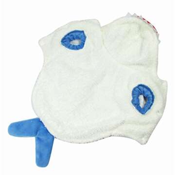 Yoption Puppy Dog Cat Shark Costumes, Funny Pet Halloween Christmas Cosplay Dress, Pet Hoodie Warm Outfits Clothes (XL)