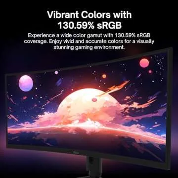Pixio PXC348C 34 inch 165Hz Refresh Rate UWQHD 1440p Ultrawide Resolution 1500R Curve VA Panel 1ms Response Time USB-C Displayport 65W Charging AMD FreeSync Premium HDR Curved Gaming Monitor