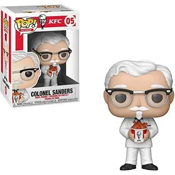 KFC Colonel Sanders Funko Pop! Vinyl Figure – 3.75" Collectible with Box Protector