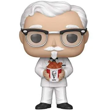 KFC Colonel Sanders Funko Pop! Vinyl Figure with Protector