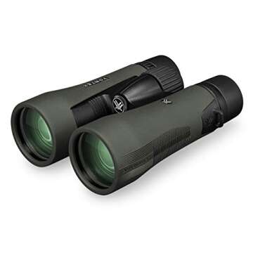 Vortex Optics Diamondback HD 10x50 Binoculars - HD Optical System, Non-slip Grip, Waterproof, Fogproof, Shockproof, Included GlassPak - Unlimited, Unconditional Warranty
