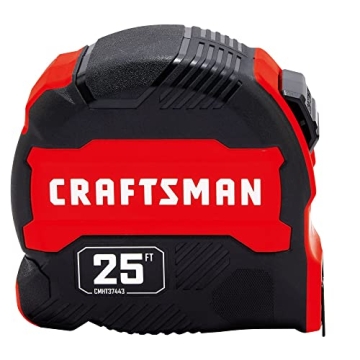 CRAFTSMAN 25-Ft Tape Measure for Precision & Durability