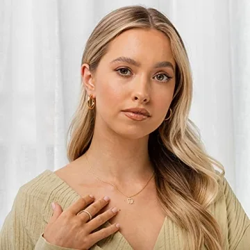 PAVOI 14K Gold Plated Astrology Necklace for Virgo