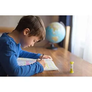 Compact 3 Minute Sand Timers - Mini for Games and Classroom Use