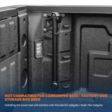 KUIPERAUTO Tonneau Cover for 2024-2025 Tacoma 5ft