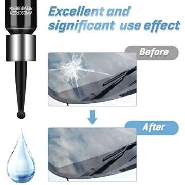 3 Pack Automotive Glass Nano Repair Kit for Windshield Fixes