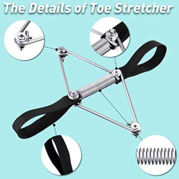 Pilates Toe Stretcher Bunion for Pain Relief and Flexibility