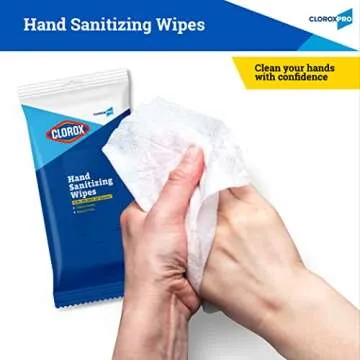 Clorox Pro Hand Wipes 20 Ct | Alcohol Free Travel Wipes