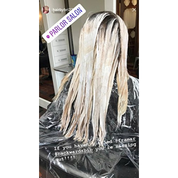 Framar Disposable Capes for Salon, 50 Bibs for Clients