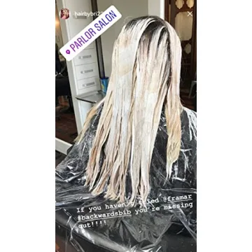 Framar Disposable Capes for Salon, 50 Bibs for Clients