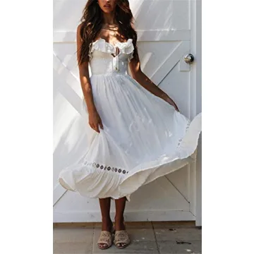 Elegant BOCOTUBE Summer Sleeveless Party Dress for Women