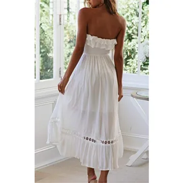 Elegant BOCOTUBE Summer Sleeveless Party Dress for Women