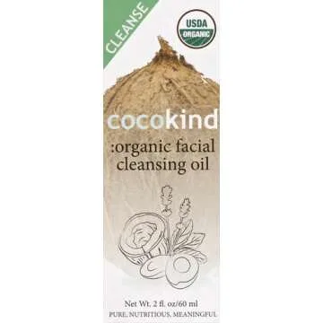 Cocokind Organic Facial Cleansing Oil - Gentle & Effective Skincare