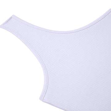 CUNLIN Tube top Womens Crop Tops Going Out top one Shoulder Tube Bustier Cropped Womens Outfitters Summer Ribbed White 08 M