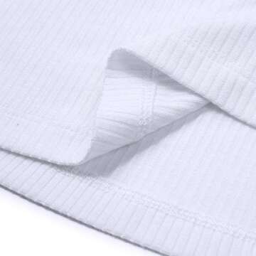 CUNLIN Tube top Womens Crop Tops Going Out top one Shoulder Tube Bustier Cropped Womens Outfitters Summer Ribbed White 08 M