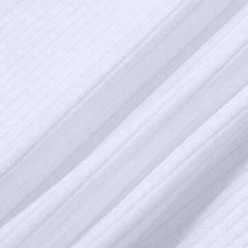 CUNLIN Tube top Womens Crop Tops Going Out top one Shoulder Tube Bustier Cropped Womens Outfitters Summer Ribbed White 08 M