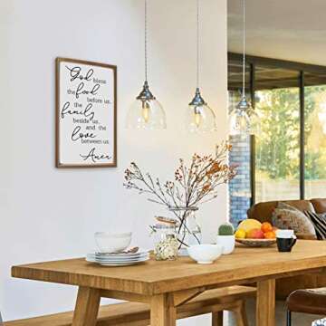 VILIGHT House Warming Gifts for New Home - Farmhouse Wall Decor for Dining Room and Kitchen - Rustic...