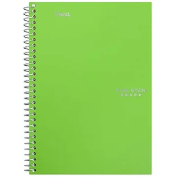 Five Star Small Spiral Notebooks in 6 Colors