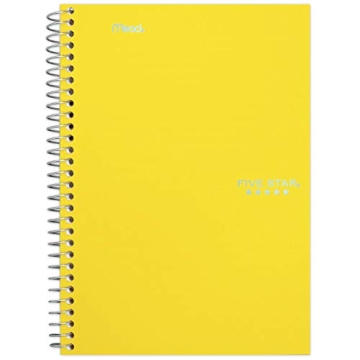 Five Star Small Spiral Notebooks in 6 Colors