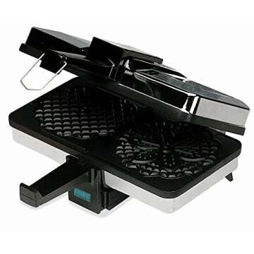 VillaWare V3600-NS Prego Nonstick Pizzelle Baker for Perfect Italian Cookies
