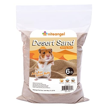 Niteangel No-Dust Bath Sand for Hamsters and Small Pets