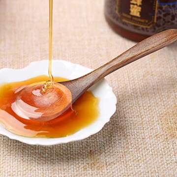 Sevensun Mini Wooden Serving Spoons Set for Condiments