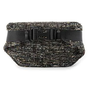 Dime Bags Hemp Waist Pack - Small Hipster Fanny Pack with Adjustable Strap (Concrete)