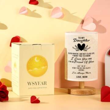 WSYEAR Table Lamp - Heartfelt Gifts for Your Daughter