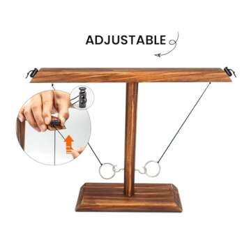 Ring Toss Game for Adults: Table Games - Camping Games for Adults - Yard Games Outdoor Games for Adu...