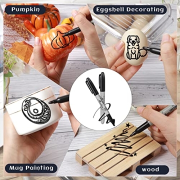 300 Pack Permanent Markers Fine Point for Every Need