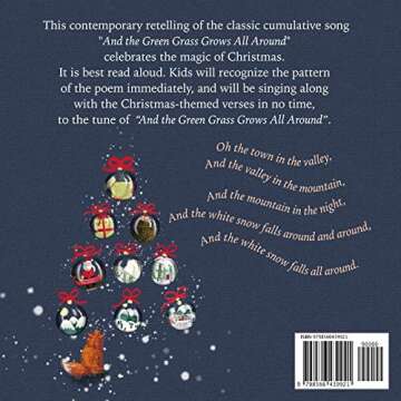 And the White Snow Falls All Around: A Christmas Poem | A contemporary retelling of the favorite kid...
