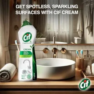 Cif Professional Cream Cleaner 500ml - Effective Grease Remover